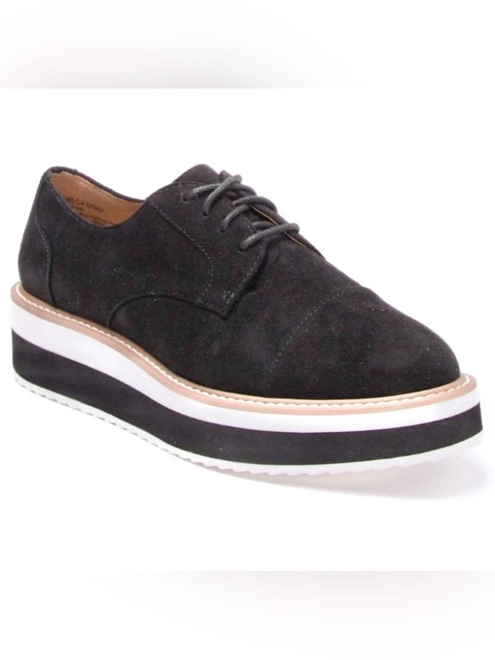 14th & Union Gwen Platform Derby Black Platform Shoe 7.5